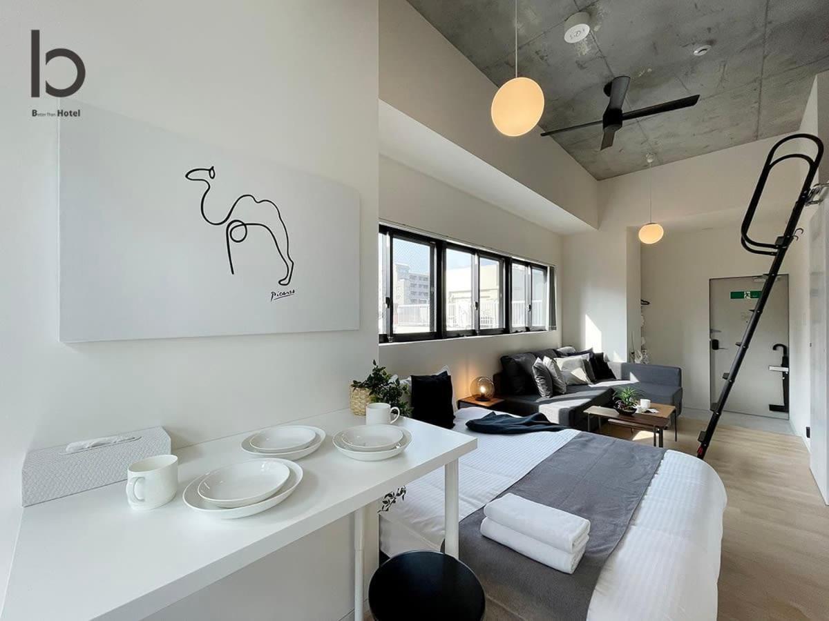 Bhotel Nekoyard - Bright Loft Studio 5 Min Walk To Peace Park & City Center Hiroshima Buitenkant foto